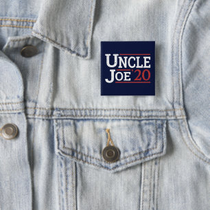 Election 2020 - Uncle Joe 15 Cm Square Badge