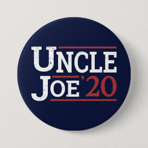 Election 2020 - Uncle Joe 7.5 Cm Round Badge