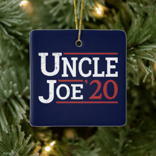 Election 2020 - Uncle Joe Ceramic Ornament