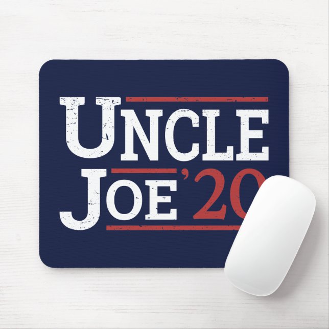 Election 2020 - Uncle Joe Mouse Pad (With Mouse)