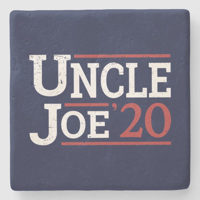 Election 2020 - Uncle Joe Stone Coaster (Front)