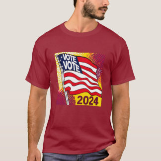 Election 2024 Flag T-Shirt