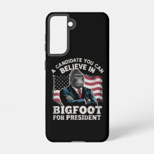 Election 2024 Funny Vote Sasquatch USA Samsung Galaxy Case