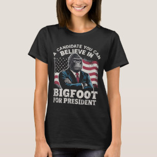 Election 2024 Funny Vote Sasquatch USA T-Shirt