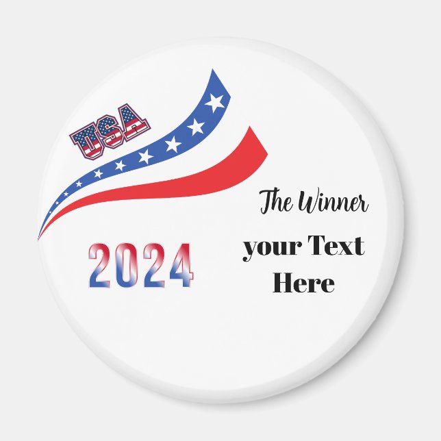 Election 2024  magnet (Front)
