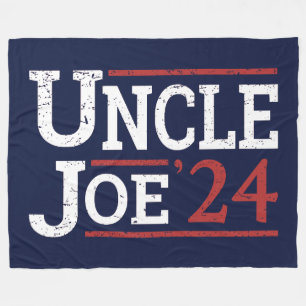 Election 2024 - Uncle Joe I Fleece Blanket