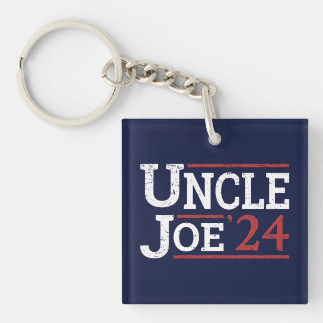 Election 2024 - Uncle Joe I Key Ring (Front)