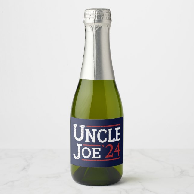 Election 2024 - Uncle Joe I Sparkling Wine Label (Front)