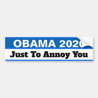 Election bumper sticker