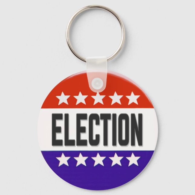 Election Button Key Ring (Front)