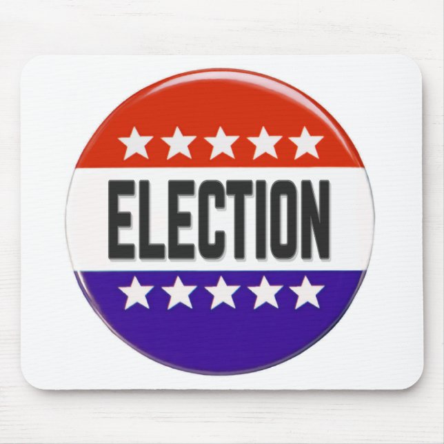 Election Button Mouse Pad (Front)