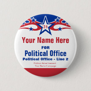 Election Campaign Button - Non-Partisan