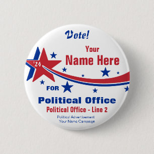 Election Campaign Button - Non-Partisan