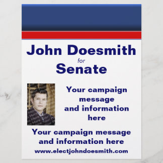 Election Campaign Flyer Temp-late