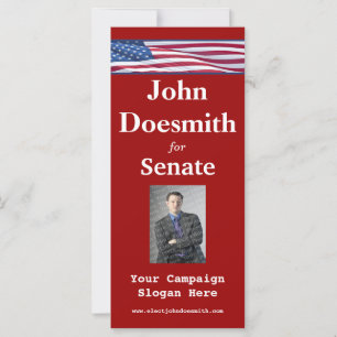 Election Campaign Rack Card Template