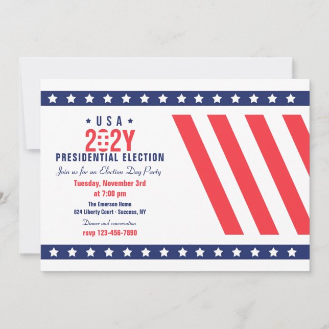 Election Day Party Invitation (Front)