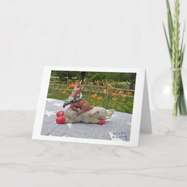 Election Day - Political Animals Card (Front)