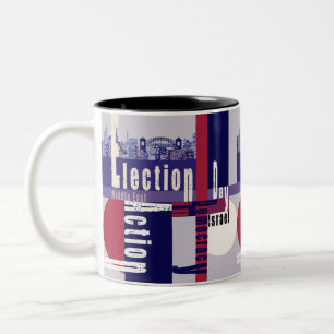 Election Day Two-Tone Coffee Mug