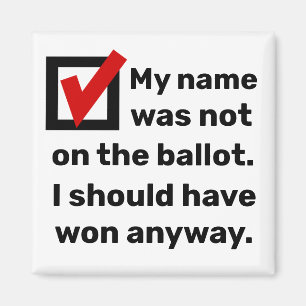 Election Humour 2024 Magnet