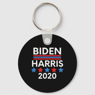 Election Joe Biden Kamala Harris Red White And Blu Key Ring
