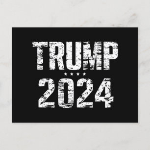Election Keep America Great Trump 2024  Postcard