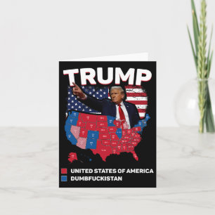 Election Map 2024 United States Of America Dumbist Card