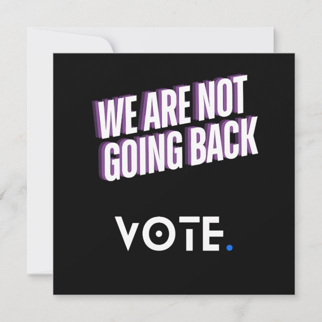 Election Merch Harris Democratic Party Invitation (Front)