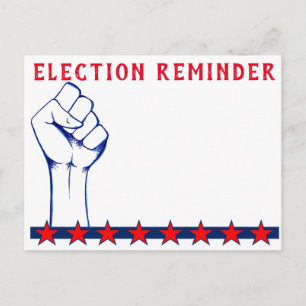 Election Reminder! Postcard