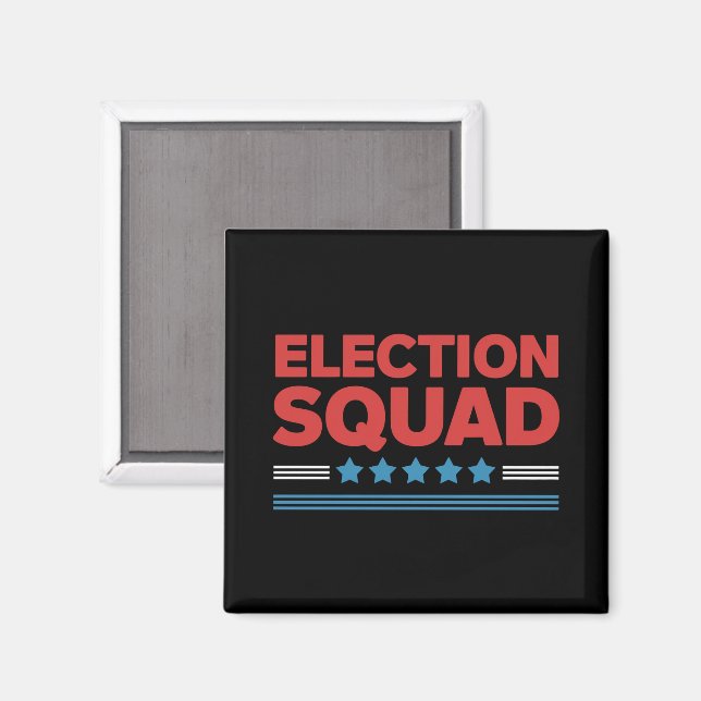 Election Squad 2024 Election Democrat Republican  Magnet (Front/Back)