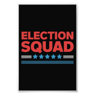 Election Squad 2024 Election Democrat Republican Photo Print