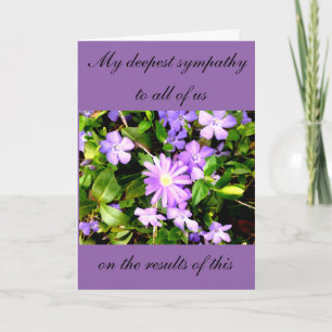 Election Sympathy Card