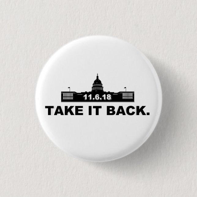 Elections 2018 Button (Front)