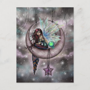 Electra Fae Fantasy Art by Molly Harrison Postcard