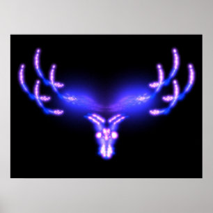 Electric Antlers Poster