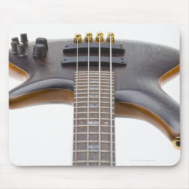 Electric Bass Guitar Mouse Pad (Front)