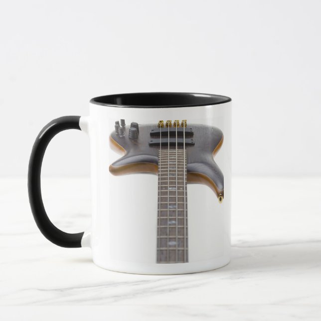Electric Bass Guitar Mug (Left)