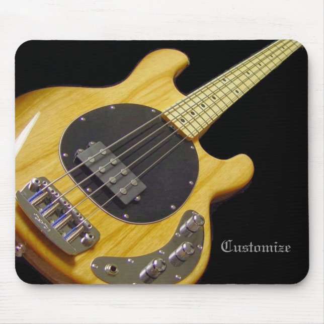 Electric Bass Mouse Pad (Front)