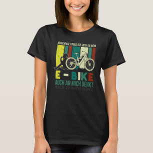 Electric Bicycle E Mtb  Idea E Bike T-Shirt