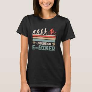 Electric Bike EVOLUTION E BIKER E Bike Funny E Bik T-Shirt