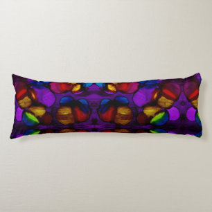 Electric Bloom Body Cushion