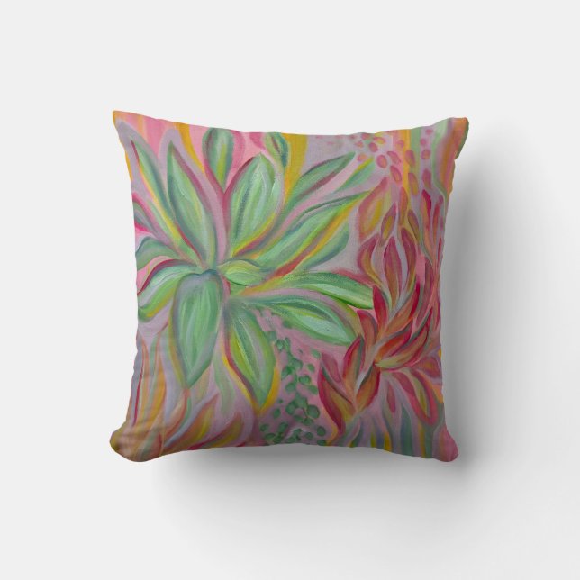 Electric Bloom Cushion (Front)