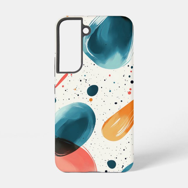 Electric Bloom Samsung Galaxy S22 Case (Back)