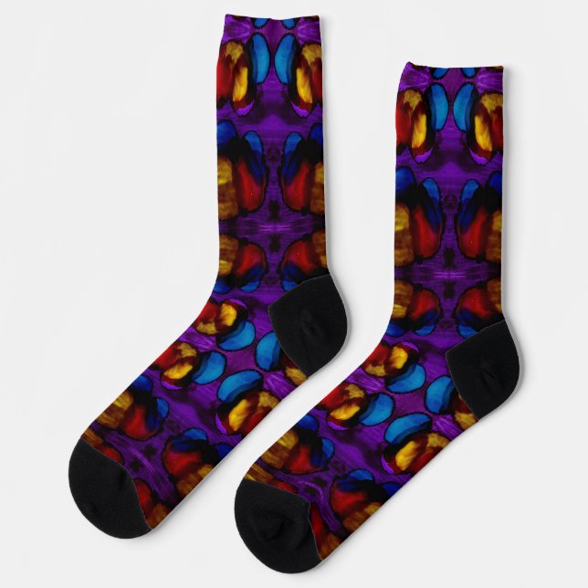 Electric Bloom Socks (Left)