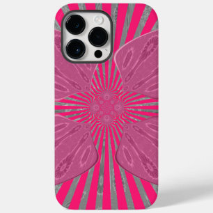 Electric Bloom Wings: A Vividly Edgy & Beautiful Case-Mate iPhone 14 Pro Max Case