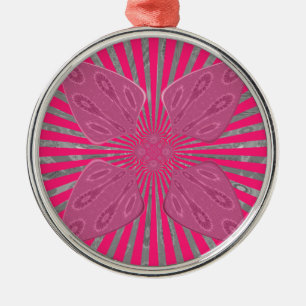 Electric Bloom Wings: A Vividly Edgy & Beautiful Metal Tree Decoration