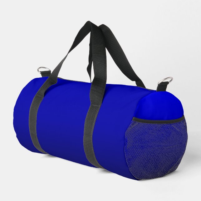 Electric Blue Car Mats Duffle Bag (Right Corner)