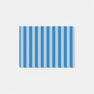 Electric Blue Lemonade and Aquamarine Vertical Str Post-it Notes