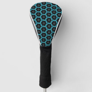 Electric Blue Mandala Golf Head Cover