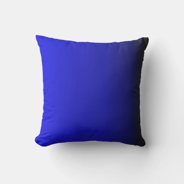 Electric Blue Outdoor Cushion (Front)