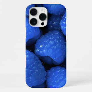 Electric Blue Raspberry iPhone 16 Pro Max Case